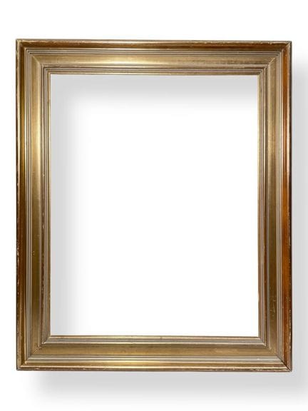 意大利风格画框，20 世纪（68.5 x 46.5 x 7 厘米）
镀金木制卡塞塔画框。
68.5 