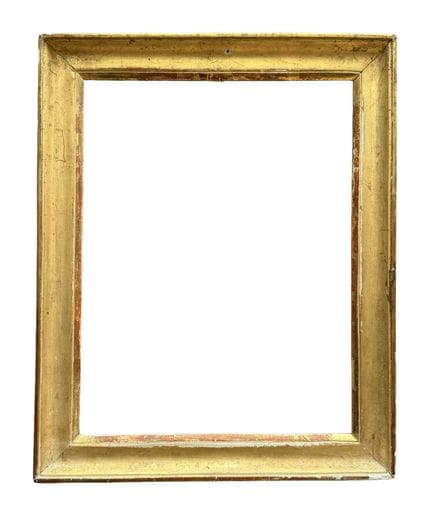 19世纪长条画框（29 x 22.5 x 3.5 厘米）
镀金雕花木质
29 x 22.5 x 3.