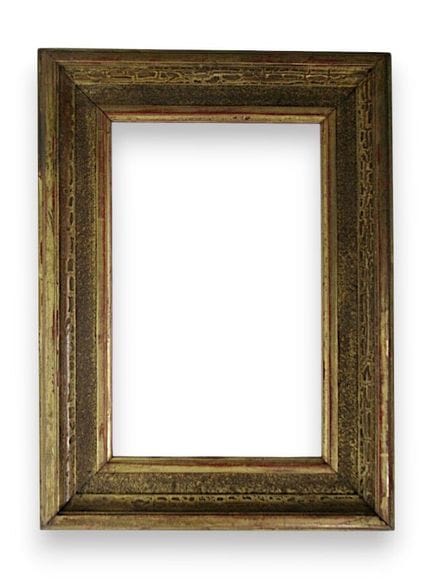 画框 19 世纪（14.9 x 24.1 x 5.1 厘米）
模制镀金木框，带有平面、凹槽和喷砂轮廓