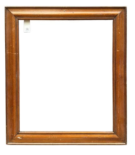 19世纪末画框（43 x 35 x 5 厘米）
倒角式画框，采用松木制成，饰有熏黑的镶边。
43 x