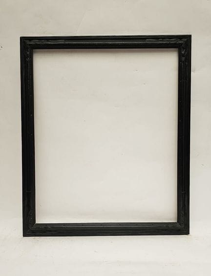 普罗旺斯风格画框，20 世纪（63.5 x 52.5 x 5 厘米）
黑漆木框。
63.5 x 52