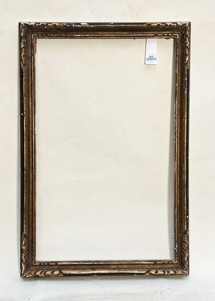 意大利风格画框，19 世纪晚期（47.5 x 29.5 x 4 厘米）
金丝楠木和黑漆雕刻的画框，四