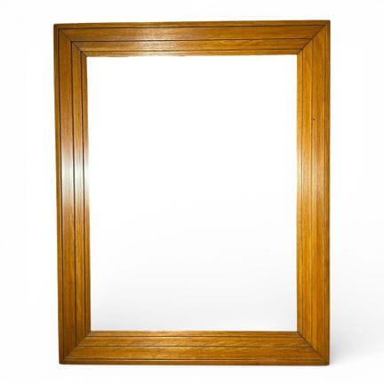 画框 20 世纪早期（55 x 41.5 x 6 厘米）
带阶梯轮廓的漆木框。
55 x 41.5 