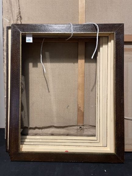 LOT OF 5 FRAMES 20th century (47.5 x 37.5 x 4 cm)
