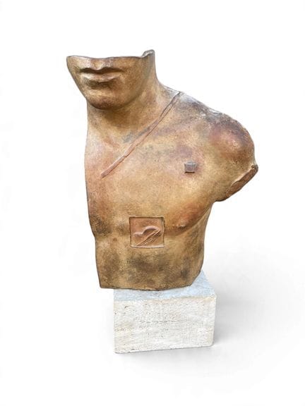 IGOR MITORAJ (1944-2014).
"Asclepio".
Copia in bro