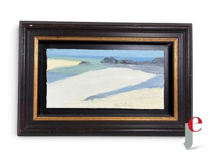 ROGER MÜHL (1929–2008)
Ebbe
Öl auf Leinwand, unten