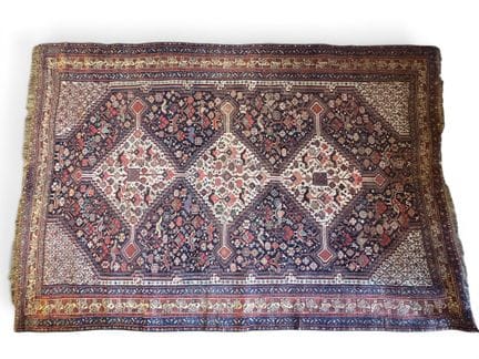 TAPIS PERSAN Hamadan noué main, 150 x 230 cm, en l