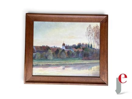 BROBSTI 
„Le Doux“ in Avanne 
Öl auf Leinwand, unt