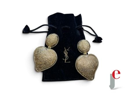 YVES SAINT LAURENT
Paire de clips d'oreilles avec 