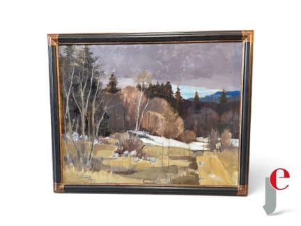 MARCEL VUILLEMEY (1930–2015).
Landschaft im Jura 
