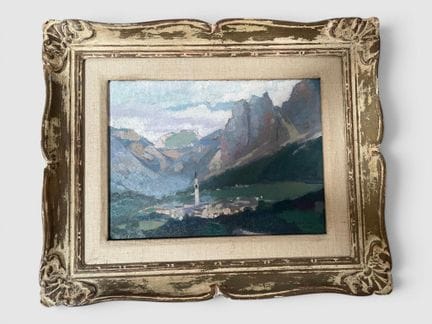 ANDRE ROZ (1887–1946). „Dolomiten, Cortina d’Ampez