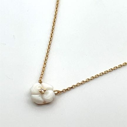 DÉLICAT COLLIER en or jaune 18k (750 millièmes) or
