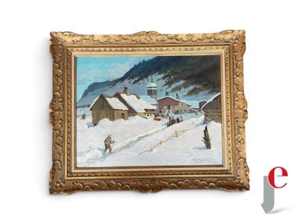 Giulio VITTINI (1888–1968)
Nach der Messe 
Öl auf 
