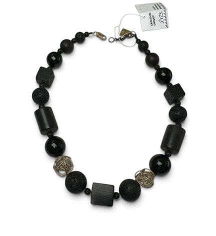 MARIANNE TIMPERMAN 
COLLIER BULB UNIK noir en arge