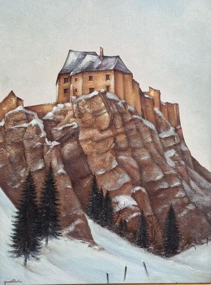 ROLAND GAUDILLERE (1931–1998).
„Le Fort de Joux“.
