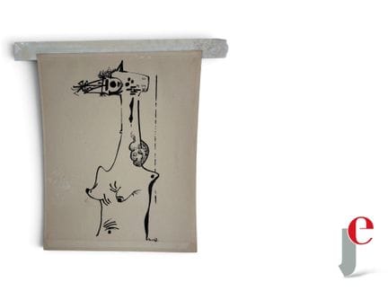 ANDRE MASSON (1896-1987). 
Personaggio surrealista
