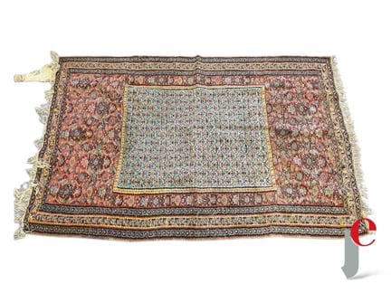 TAPIS KILIM en laine à décors géométriques à domin