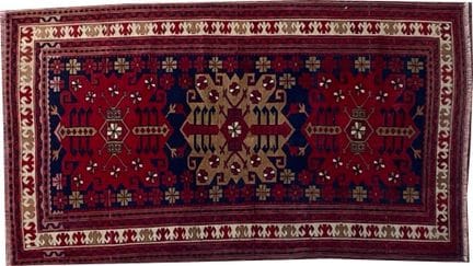 YACI BEDIR-TURQUIE, Tapis en laine noué à la main,