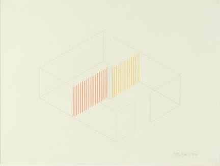 Fred Sandback (Américain, 1943-2003)
Sans titre - 