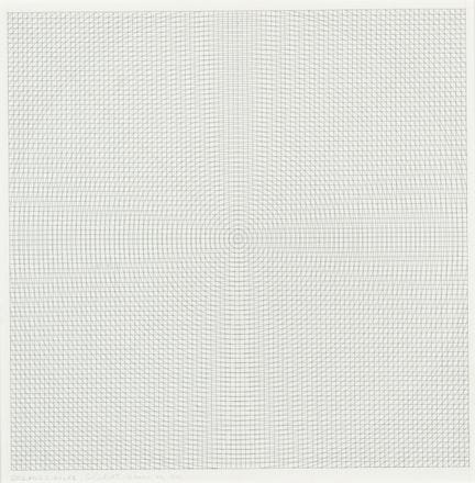 Sol LeWitt (américain, 1928-2007)
Grille et cercle