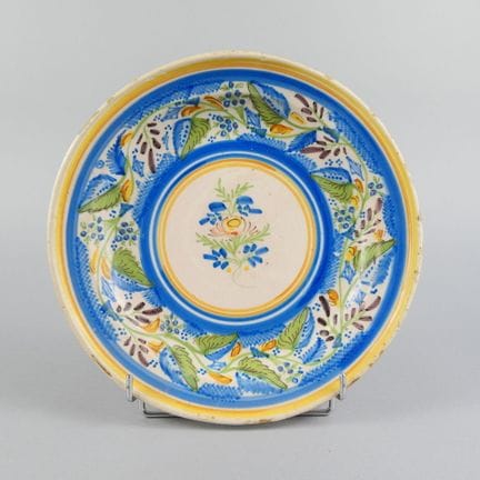 Spagna, VALENCIA
Piatto rotondo in maiolica smalta