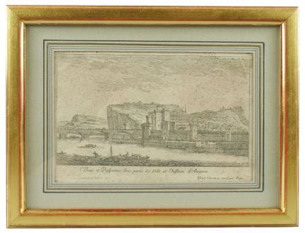 Israël HENRIET (1590-1661) d'après. Veuë et Perfpe