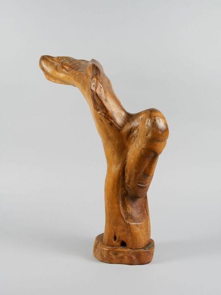 M.J.MARION (XXe). Esprit de l'arbre. Sculpture en 