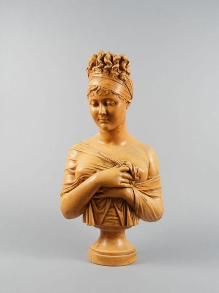 Jean-Antoine HOUDON (1741-1828) d'après. Buste de 