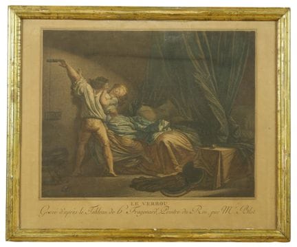 Da Jean-Honoré FRAGONARD (1732-1806). Incisione: *