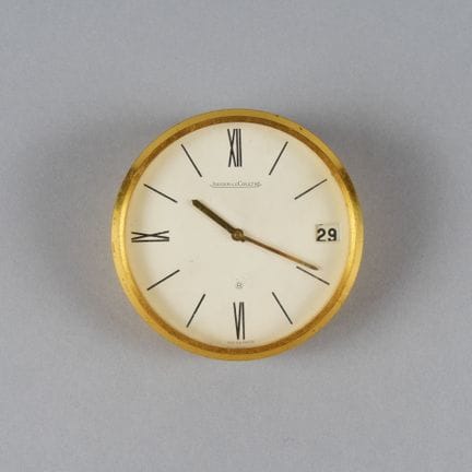 JAEGER-LECOULTRE. Orologio da scrivania o da viagg