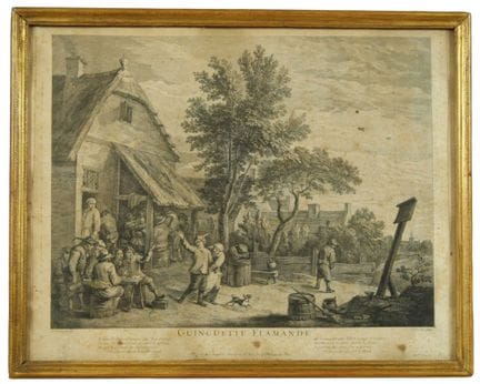 After David TENIERS (1610–1690). Flemish Open-Air 