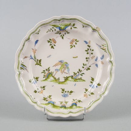 TRES CLOITRES (Grenoble)
Piatto in maiolica smalta
