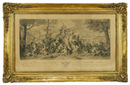 Según Charles Le Brun (1619-1690). «El verdadero v