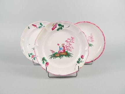 LES ISLETTES, ST CLEMENT et LUNEVILLE
3 Assiettes 