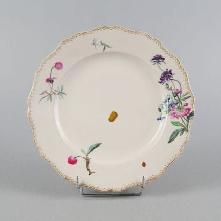 MARSEILLE
Assiette en faïence émaillée à bord chan