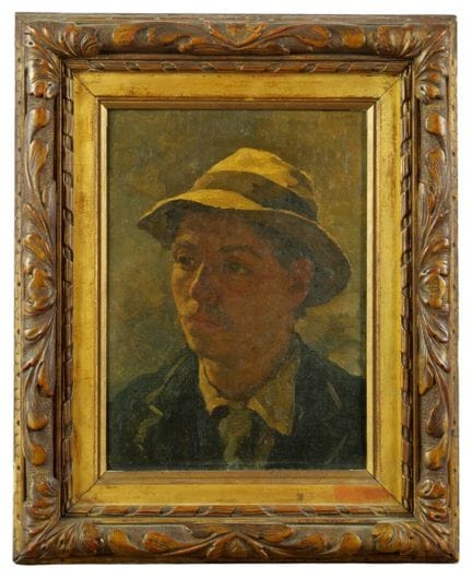威廉·巴斯蒂安·托伦（Willem Bastiaan THOLEN，1860-1931）
男子肖像
