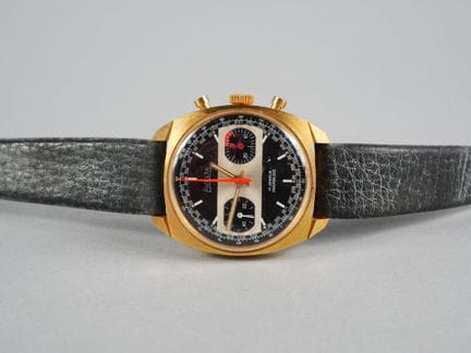 AVELTA. Orologio cronografo in metallo. Cinturino 