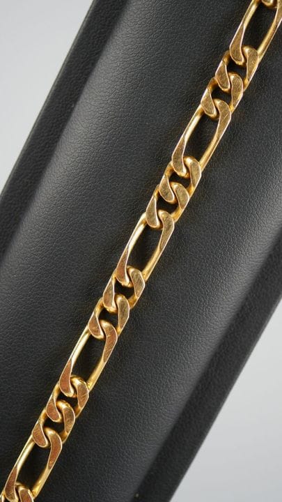 Bracciale o bracciale a maglie (senza placca) in o