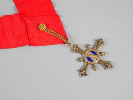 Croce pettorale del capitolo di Nîmes in argento, 