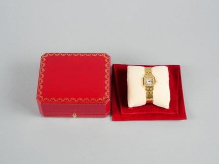 Cartier. Orologio Pantera in oro giallo 18 carati 