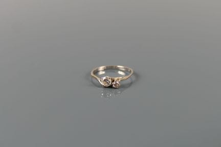Ring „Tu et moi“ aus 18 Karat Gold (750 Tausendste