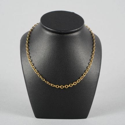 Kette aus 18 Karat Gelbgold (750/1000).
Adlerkopf-