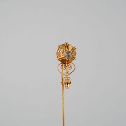 Anstecknadel aus 18 Karat Gelbgold (750 Tausendste