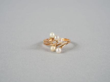 Anello in oro giallo 18 carati (750 millesimi) imp