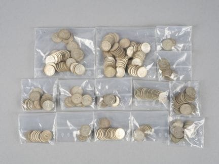 Approximately 300 coins. French Republic. The Sowe