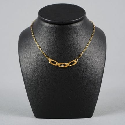 Catena in oro giallo 18 carati (750 millesimi) con