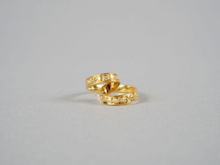 Modernistischer Ring aus 18 Karat Gelbgold (750/10