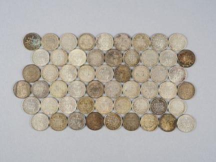 55 Coins. French Republic. The Sower. 1 Franc. 189