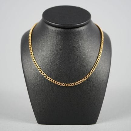 Catena in oro giallo 18k-750 millesimi. Chiusura i