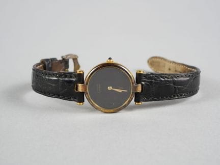 Cartier Must de, Parigi. Orologio in vermeil. Firm